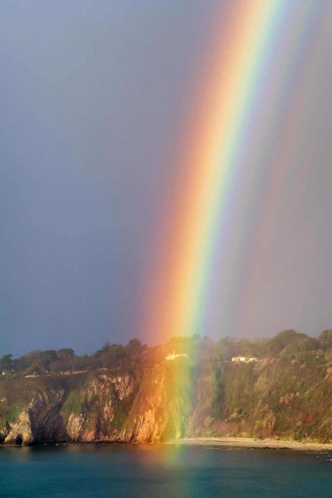 Rainbow over Howth, interview with photographer Peter Maguire